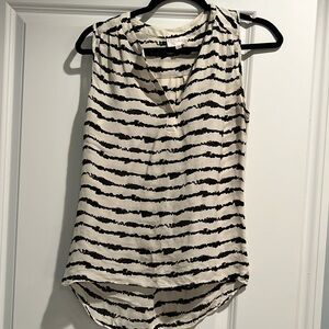 Parker silk sleeveless blouse